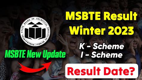 msbte result 2023 winter date